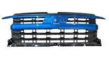 OEM Takeoff '22-'23 Chevrolet Silverado 1500 Grille Painted Blue W/O Chevy Logo picture