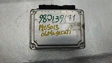 2006 MASERATI QUATTROPORTE 4.2 ENGINE COMPUTER CONTROL MODULE ECU ECM 0261208592 picture