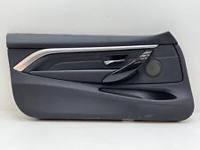 2017 - 2020 BMW 430I F32 COUPE LEFT SIDE DOOR TRIM PANEL COVER OEM BLACK_KCL3 picture