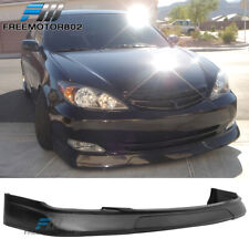 Fits 02-03 Toyota Camry Sedan PU Front Bumper Lip Spoiler VIP Style Unpainted picture