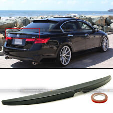 For 08-12 Honda Accord 4DR Sedan OE Style Unpainted Rear Trunk Lip Wing Spoiler picture