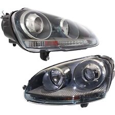HID Headlight Set For 2005-2010 Volkswagen Jetta Left & Right Pair picture