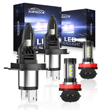 For 2007-2014 Honda CRV CR-V 4x LED Headlight Fog Light High Low Dual Beam Bulbs picture