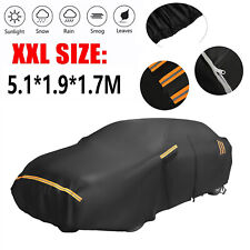 210D Full Car Cover Waterproof Dust UV Resistant Outdoor All Weather Protection picture