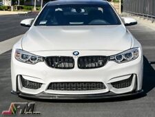 For 2015-2017 BMW F80 M3 & F82 M4 JP Style Carbon Fiber Front Bumper Add-on Lip picture