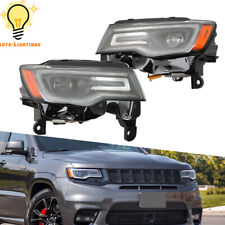 Headlights Halogen Upgrade LED Left&Right For Jeep Grand Cherokee 2017-2021 picture