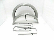 TRIUMPH TWIN FRONT AND REAR MUDGUARDS WITH STAYS PRE UNIT RIGID MODEL picture