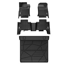 3W Floor Mats & Trunk Mat For Toyota 4 Runner All Weather Custom Fit 2020-2023 picture