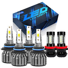 For Chevy Colorado 2004-2008 Combo LED Headlights Bulb High Low Beam+Fog Light picture