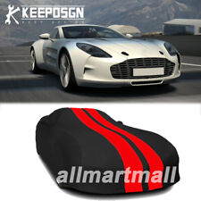 Satin Soft Stretch Indoor Car Cover Scratch Dust Protect for Aston Martin one-77 picture