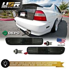 DEPO JDM Style Smoke Side Marker Lights For 1998-2001 Honda Accord 2D Coupe picture