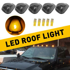 5xSmoke Amber Lens LED Roof Cab Marker Light Kit For Ford F-250 F-350 Super Duty picture