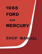 1965 Ford & Mercury Shop Manual picture
