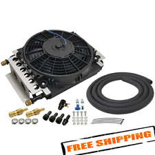 Derale 15900 16 Pass Electra-Cool Remote Transmission Cooler Kit, -8AN Inlets picture