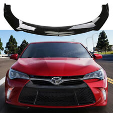 For 15-17 Toyota Camry Black Front Bumper Lower Lip Spoiler Splitter Body Kit picture