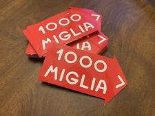 Mille Miglia 1000 Vintage Decal sticker porsche bmw classic retro race vw Rally picture