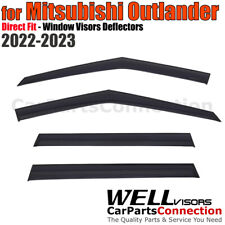 Wellvisors Premium Series Window Visors For 2022-2024 Mitsubishi Outlander PHEV picture