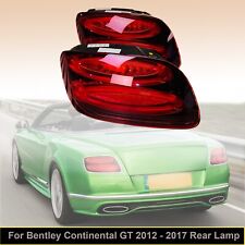 2Pcs Smoke LED Rear Lamp For Bentley Continental GT Tail Light Assembly 2012-17 picture