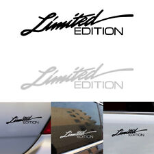 LIMITED EDITION Letter Decal Auto-styling Car Truck Window Sticker Accessories picture