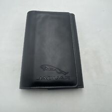JAGUAR LEATHER CASE FOR OWNERS MANUAL OPERATORS USER GUIDE WALLET picture