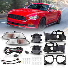 Fog Light Turn Signal Lamp Assembly W/Cover Wire For Ford Mustang 2015 2016 2017 picture