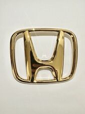 24K Gold Plated NEW Honda 75700-S9A-G00 Front Grille Emblem Accord Sedan CR-V picture