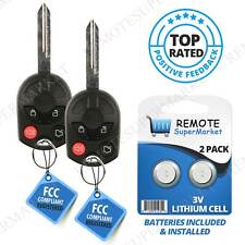 2 Replacement for Ford 2009-15 Flex 2006-10 Focus, Fusion Remote Key Fob 4b Oucd picture