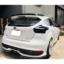 284B Add-on ST Rear Trunk Spoiler Wing Fits 2011~2018 Ford Focus MK3 Hatchback picture