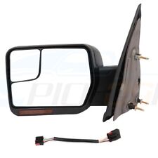 For 04-14 Ford F150 Driver Side Tow Mirror Power Heated Signal Puddle Light picture