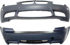 Bumper Cover For 2008-2013 BMW M3 Front and Rear With Headlight Washer Holes picture