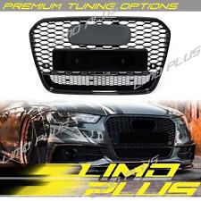 RS6 Style Front Bumper Honeycomb Grill for Audi A6 S6 C7 2012-2015 picture