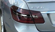 FOR 10-16 Mercedes E Class E350 Sedan Tail Light SMOKE PreCut Vinyl Overlay picture