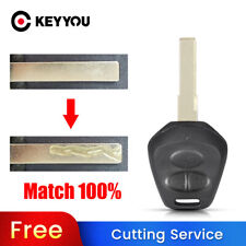 BLADE CUT by PHOTO Car Key Case For PORSCHE 911 996 Boxster S 986 Fob 3 Buttons picture