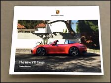 2021 Porsche 911 Targa 44-page Hardback Car Sales Brochure Catalog - Targa 4S 4 picture