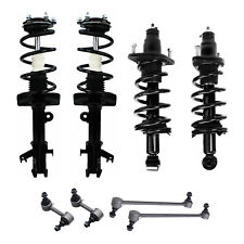 8pc Front & Rear Struts w/ Coil Spring + Sway Bar Links for 2007-2011 Honda CR-V picture