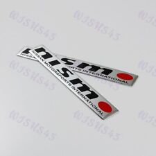 Decal for Nissan GTR 350Z 370Z NISMO Car Body Trunk Emblem Badge Sticker 2 PCS picture