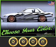 Drift Livery Vinyl Graphics Universal 240SX S12 S13 S14 S15 Silvia FITS ANY CAR3 picture
