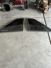 87-93 Ford Mustang Quarter Windows  Pair gt lx Hatchback foxbody picture