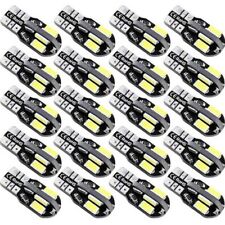 100x White 8SMD T10 LED 194 W5W Canbus Error Free Car Side Wedge Light Bulb Bulk picture