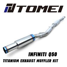 Tomei Expreme Ti Titanium Muffler Catback Exhaust for 2014+ Infiniti Q50 picture