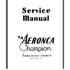 Aeronca Champion Service Manual 49 pages Comb Bound Gloss Covers revised 1946 picture