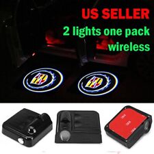 2x Wireless Cadillac Ghost Shadow Projector Logo LED Courtesy Door Step picture