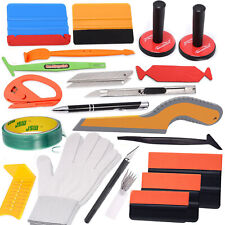 Car Vinyl Wrap Tool Felt Squeegee for Vinyl, 2 Magnets 5M Knifeless Tape Install picture