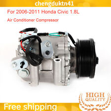 A/C Air Compressor w/Clutch For Honda Civic 2006 2007 2008 2009 2010 2011 1.8L picture