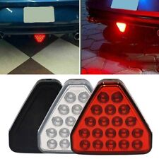 Car Universal F1 Style-Triangle Red LED 3rd Rear Bumper Tail Stop Strobe Light picture
