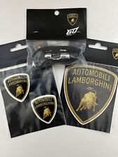Automobili Lamborghini Strap 60th Anniversary Lanyards and Sticker set Genuine picture