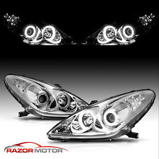 [LED Halo Ring]For 2002 2003 Lexus ES300/04 ES330 Chrome Projector Headlights picture