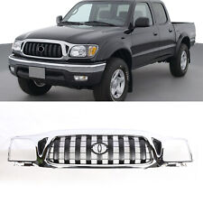 Chrome Front Bumper Grille For Toyota Tacoma 2001 2002 2003 2004 Grill Lower picture
