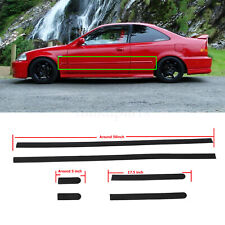 For Civic 96-00 2dr Sedan Thin Body Side Door protective moldings Panel Molding picture