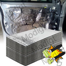 Sound Deadener Mat Noise&Heat Shield Insulation Car Hood Trunk Door 16 ~ 112SQFT picture